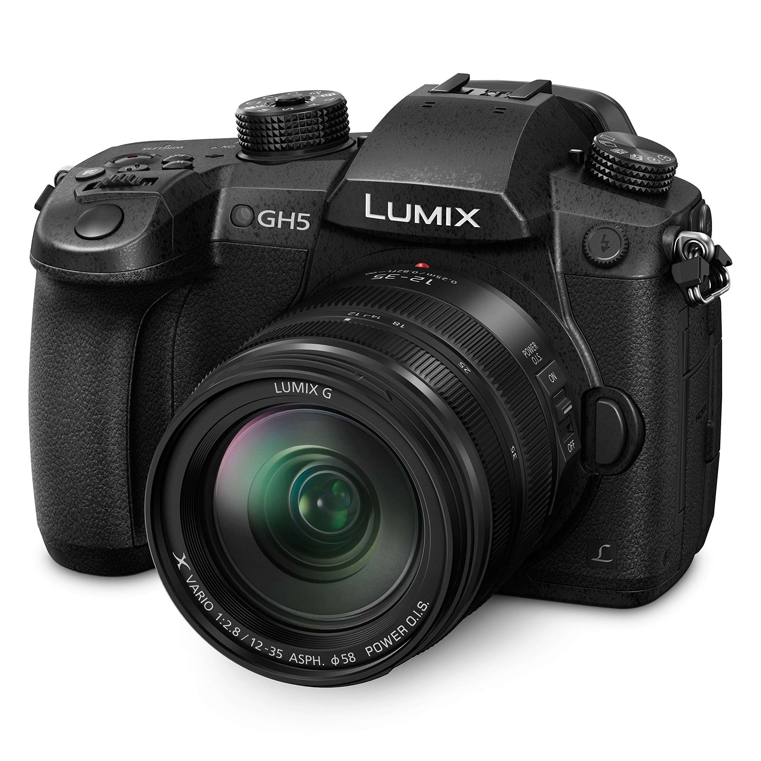 Panasonic LUMIX GH5 ＋LUMIX G 12-35mm セット PANASONIC LUMIX GH5 Body 4K Mirrorless Camera, 20.3 Megapixel w